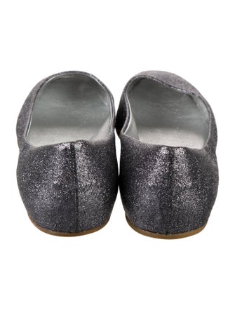 Jimmy Choo Glitter Ballet Flats