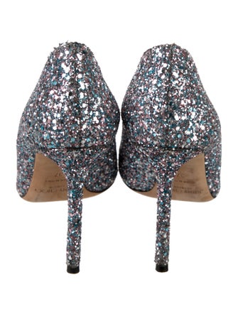 Jimmy Choo Glitter Glitter Accents Pumps