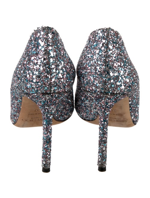 Jimmy Choo Glitter Glitter Accents Pumps