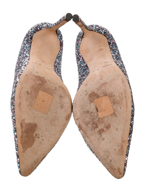 Jimmy Choo Glitter Glitter Accents Pumps