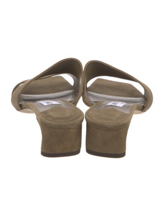 Jimmy Choo Suede Slides