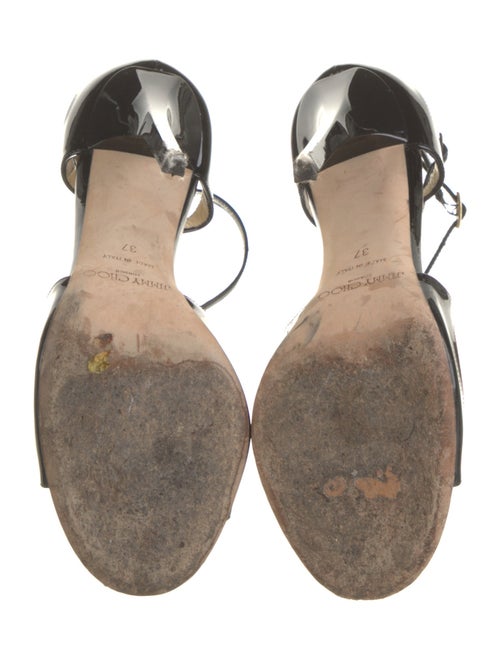 Jimmy Choo Patent Leather Sandals