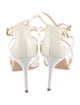 Jimmy Choo Patent Leather Cutout Accent Sandals