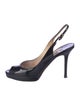 Jimmy Choo Patent Leather Slingback Pumps