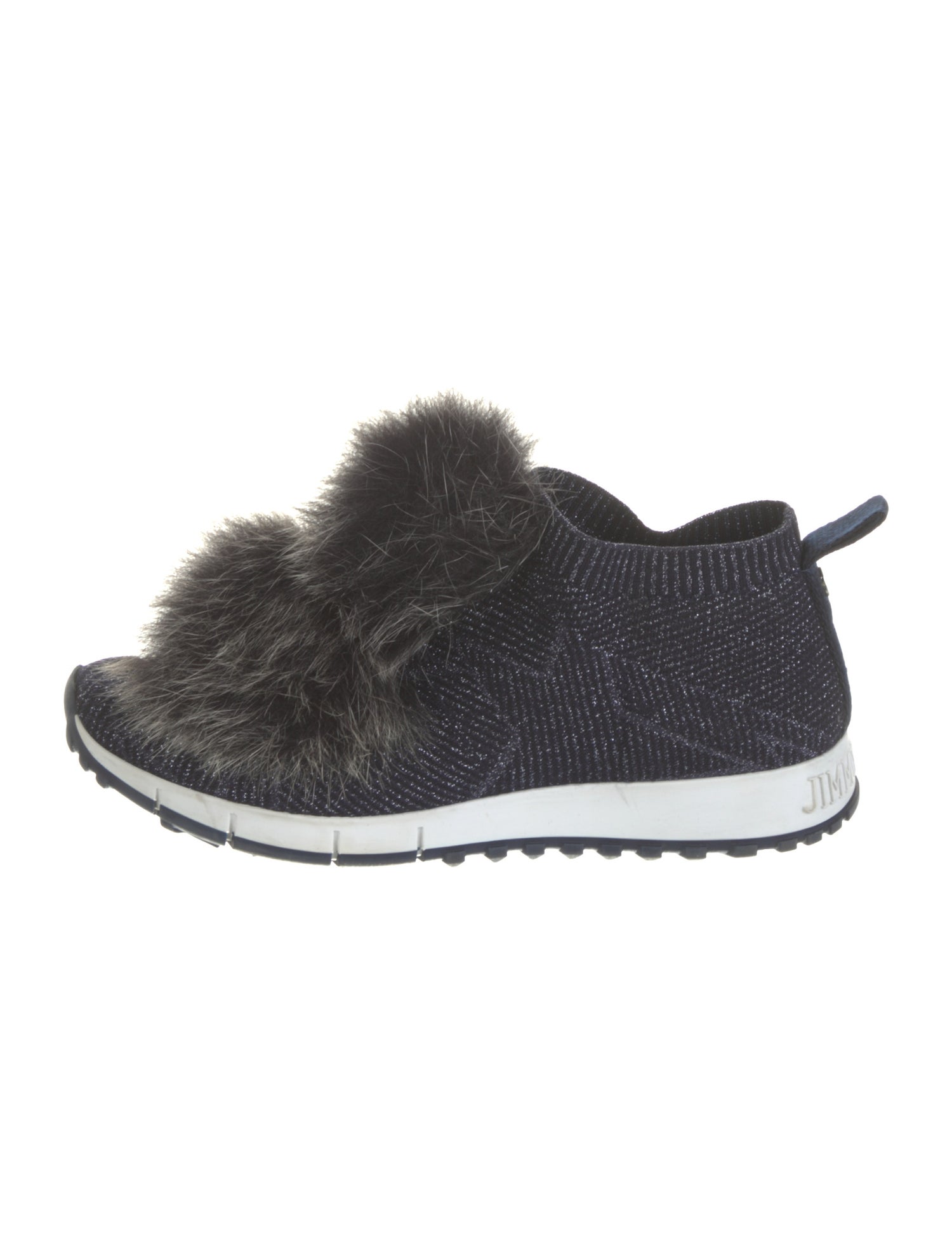 Jimmy Choo Glitter Accents Sneakers