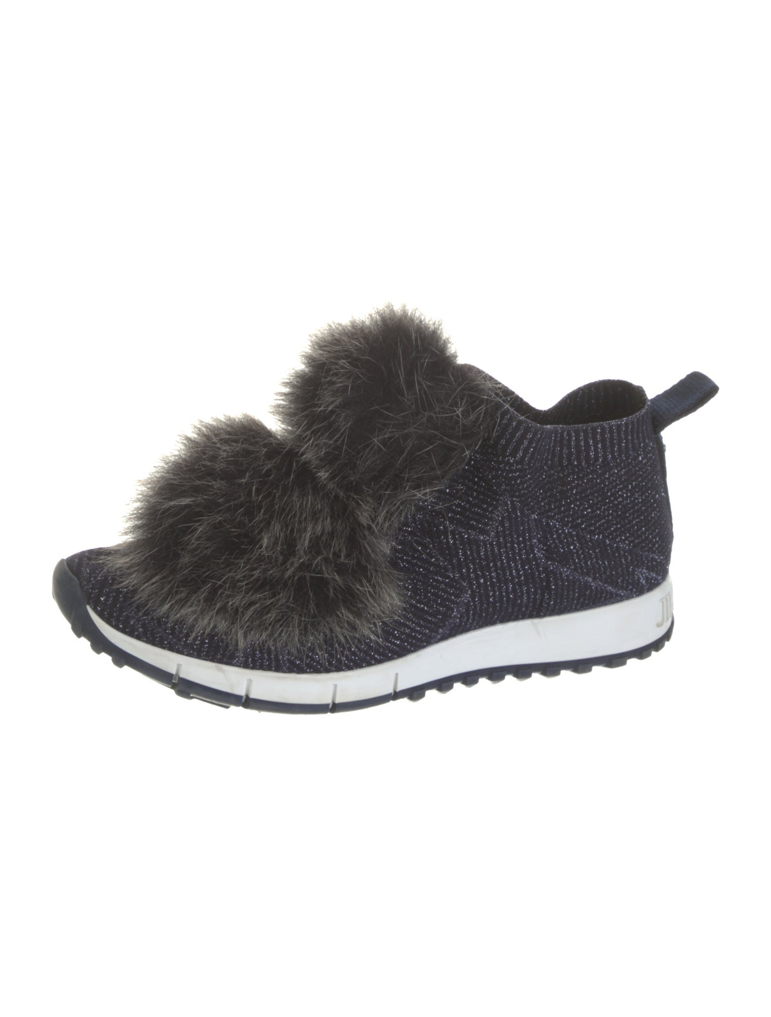 Jimmy Choo Glitter Accents Sneakers