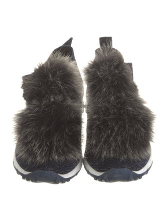 Jimmy Choo Glitter Accents Sneakers