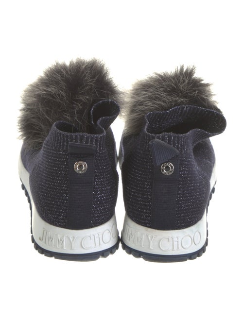 Jimmy Choo Glitter Accents Sneakers