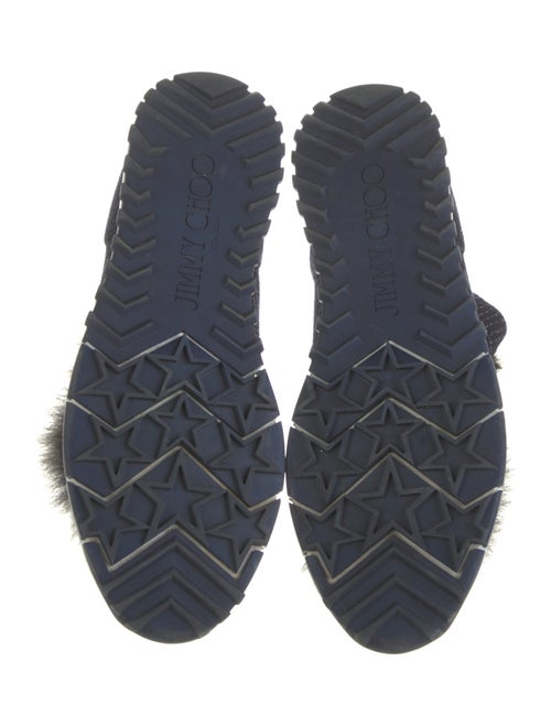 Jimmy Choo Glitter Accents Sneakers