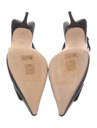 Jimmy Choo Leather Slingback Pumps