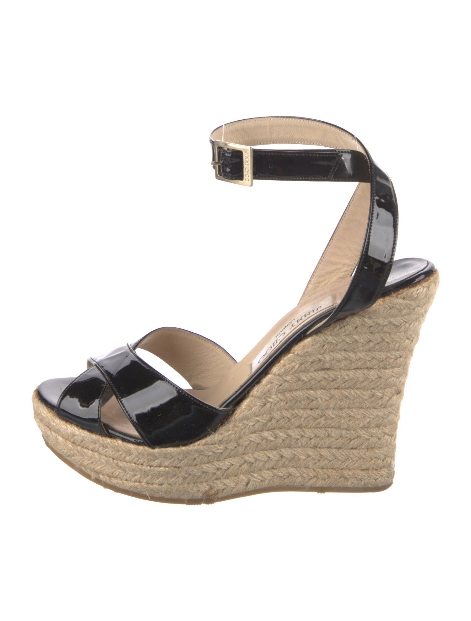 Jimmy Choo Patent Leather Espadrilles