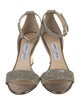 Jimmy Choo Glitter Glitter Accents Sandals