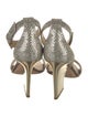 Jimmy Choo Glitter Glitter Accents Sandals