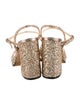 Jimmy Choo Glitter Slingback Sandals