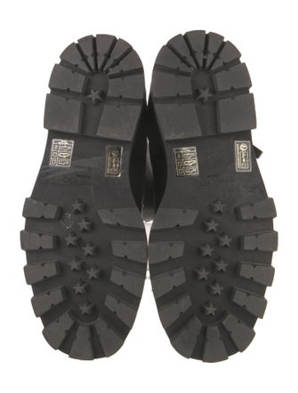 Jimmy Choo Leather Combat Boots