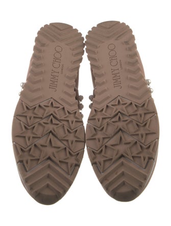 Jimmy Choo Crystal Embellishments Sneakers
