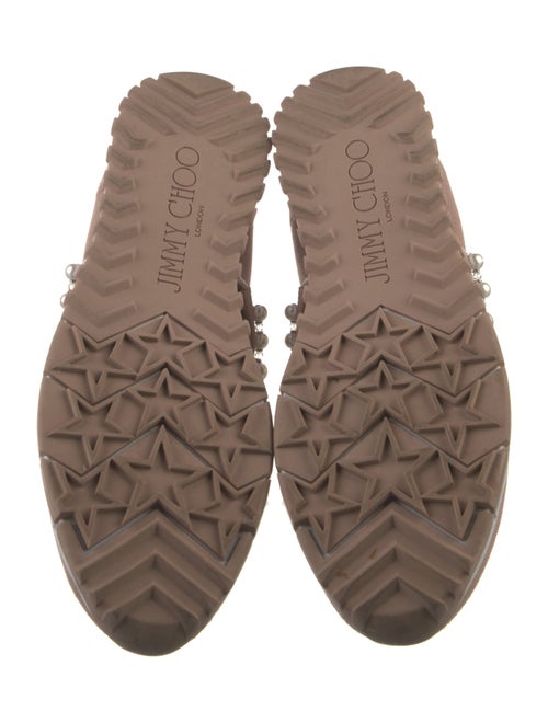 Jimmy Choo Crystal Embellishments Sneakers