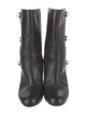 Jimmy Choo Leather Studded Accents Boots