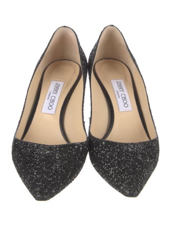 Jimmy Choo Glitter Glitter Accents Pumps
