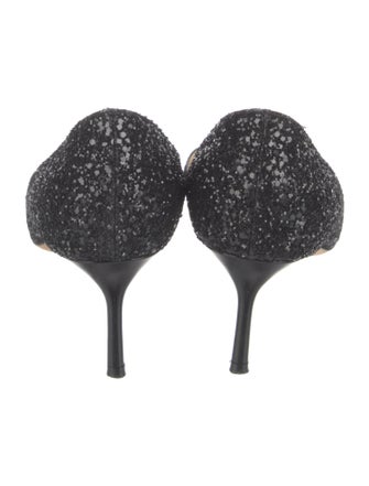 Jimmy Choo Glitter Glitter Accents Pumps