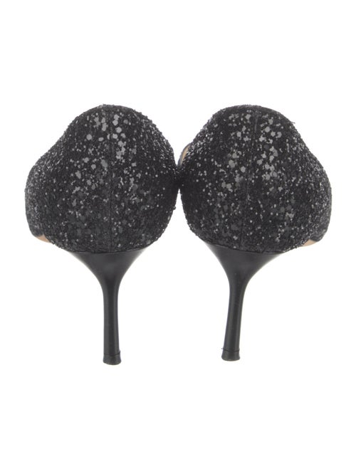 Jimmy Choo Glitter Glitter Accents Pumps