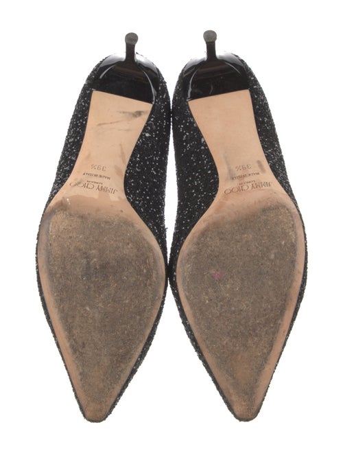 Jimmy Choo Glitter Glitter Accents Pumps