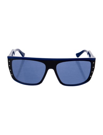 Jimmy Choo Oversize Tinted Sunglasses