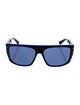 Jimmy Choo Oversize Tinted Sunglasses