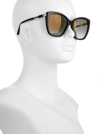 Jimmy Choo Cat-Eye Gradient Sunglasses