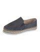 Jimmy Choo Denim Whipstitch Trim Espadrilles