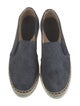 Jimmy Choo Denim Whipstitch Trim Espadrilles