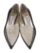 Jimmy Choo Patent Leather Animal Print Flats