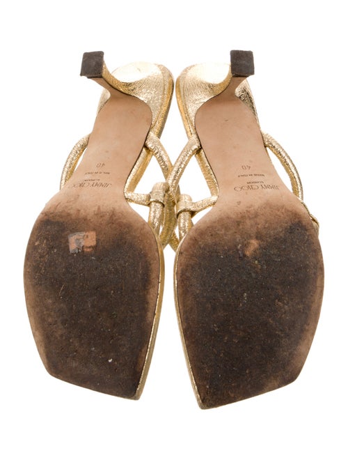 Jimmy Choo Leather Slides