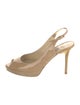 Jimmy Choo Patent Leather Slingback Sandals