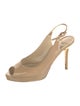 Jimmy Choo Patent Leather Slingback Sandals