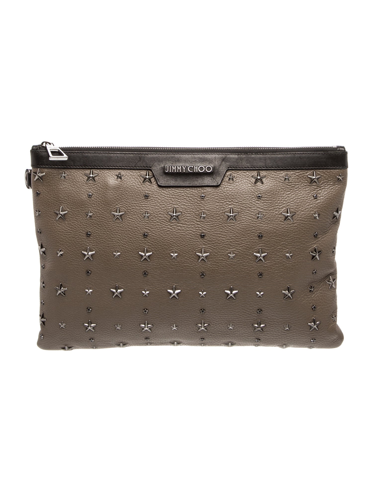 Jimmy Choo Leather Clutch