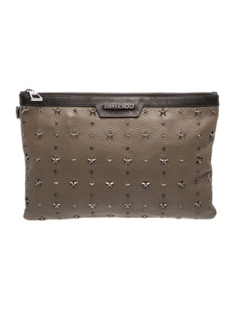 Jimmy Choo Leather Clutch
