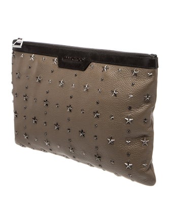 Jimmy Choo Leather Clutch