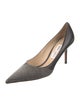 Jimmy Choo Leather Studded Accents Pumps