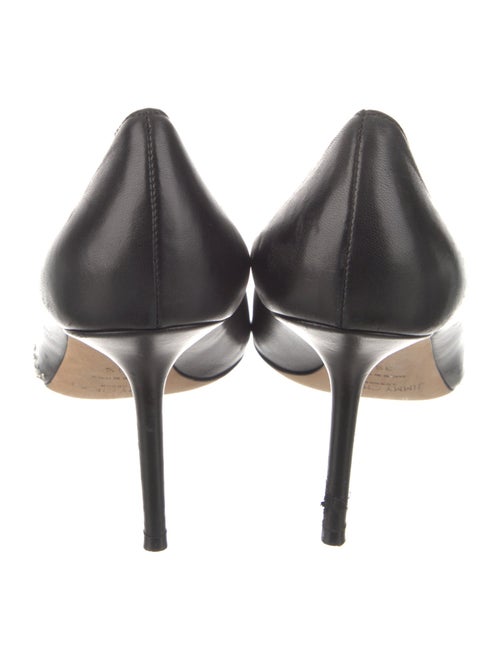Jimmy Choo Leather Studded Accents Pumps