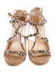 Jimmy Choo Mesh Crystal Embellishments Sandals