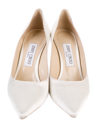 Jimmy Choo Satin Pumps