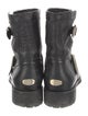 Jimmy Choo Leather Moto Boots