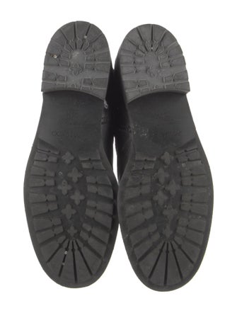 Jimmy Choo Leather Moto Boots