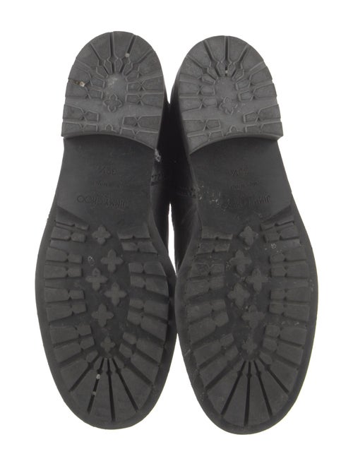 Jimmy Choo Leather Moto Boots