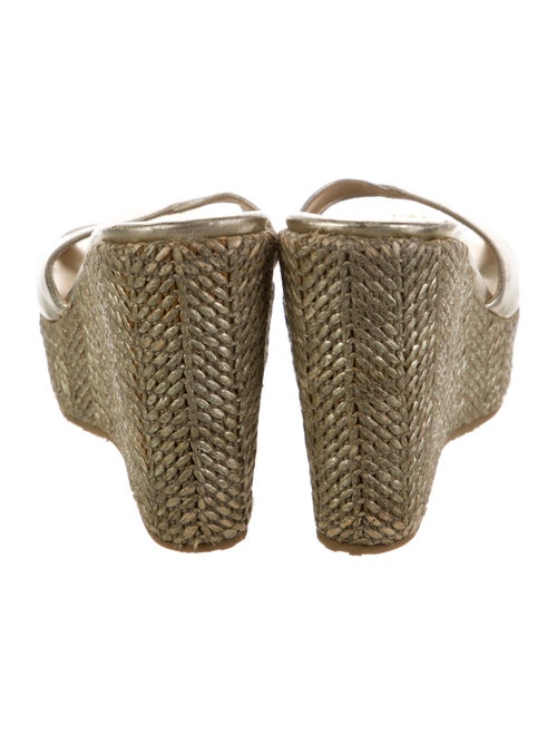 Jimmy Choo Leather Slides