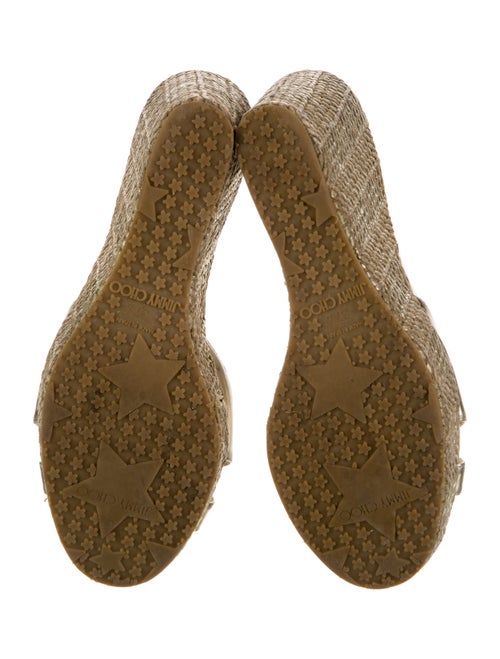 Jimmy Choo Leather Slides