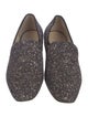 Jimmy Choo Glitter Glitter Accents Loafers