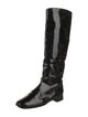 Bottega Veneta Patent Leather Riding Boots