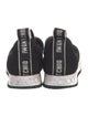 Jimmy Choo Suede Colorblock Pattern Sock Sneakers